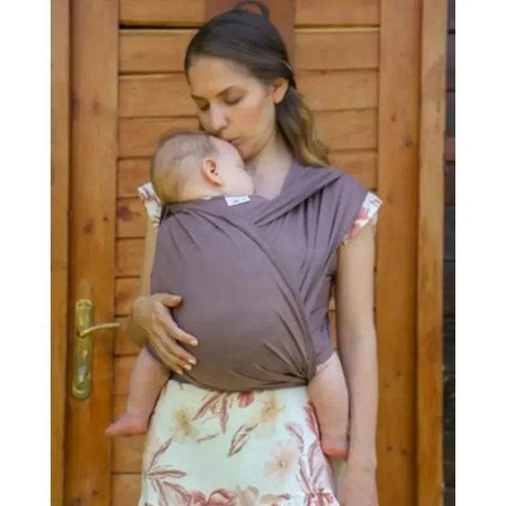 Echarpe de Portage Bébé Neko – taupe - Neko - pour bébé Maroc -www.babyboss.ma