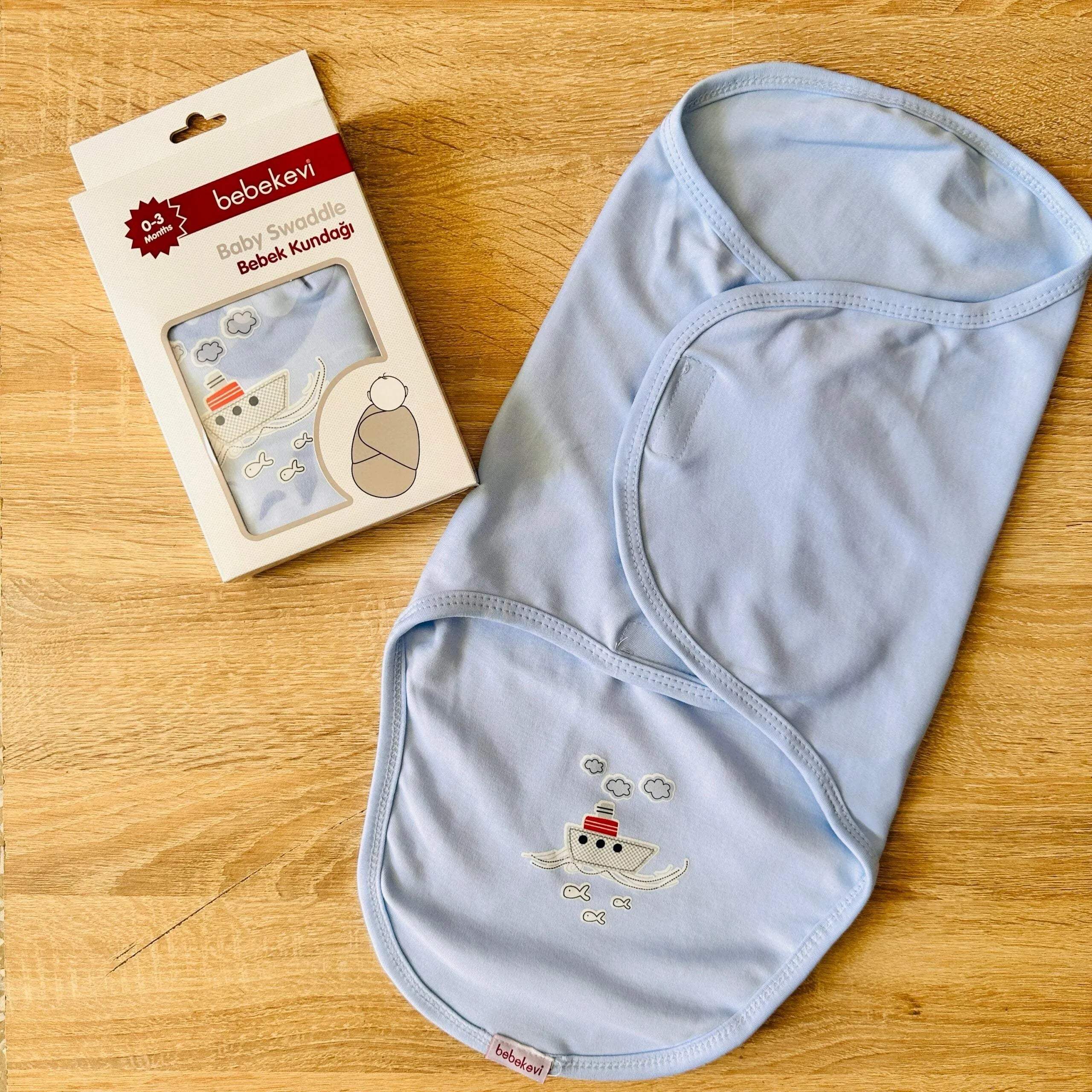 Emmaillotage deluxe bébé coton naturel – Bebekevi - bebekevi - pour bébé Maroc -www.babyboss.ma