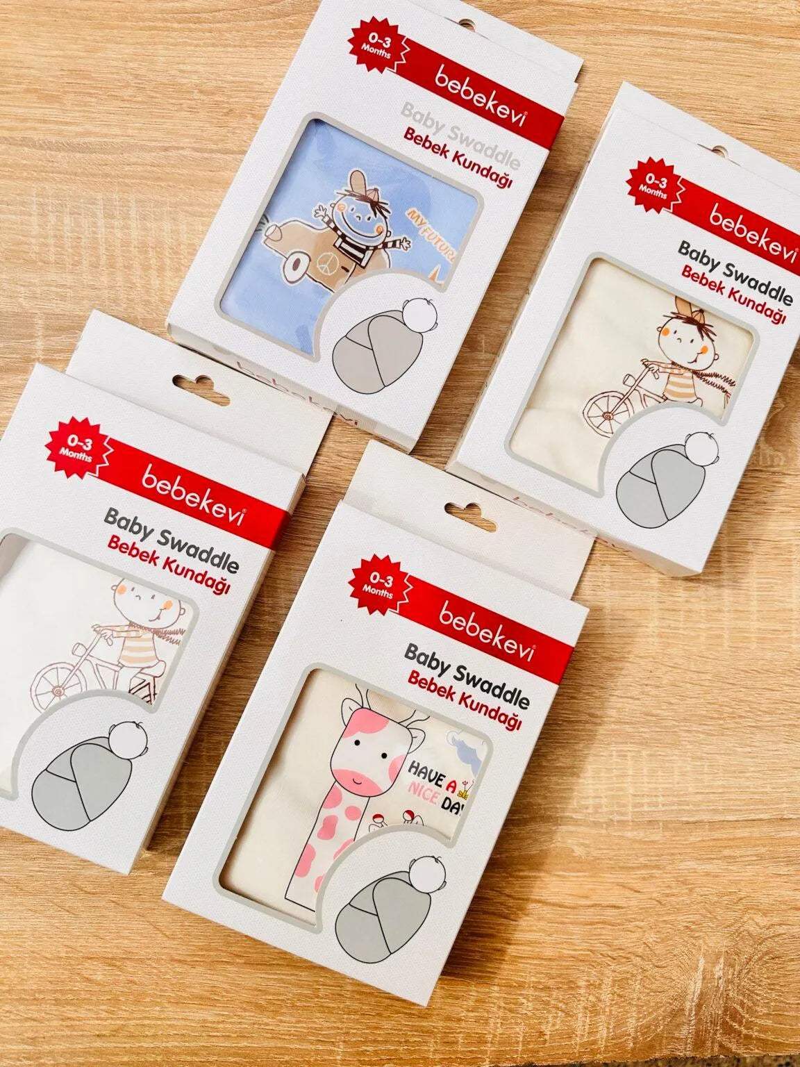 Emmaillotage deluxe bébé coton naturel – Bebekevi - bebekevi - pour bébé Maroc -www.babyboss.ma