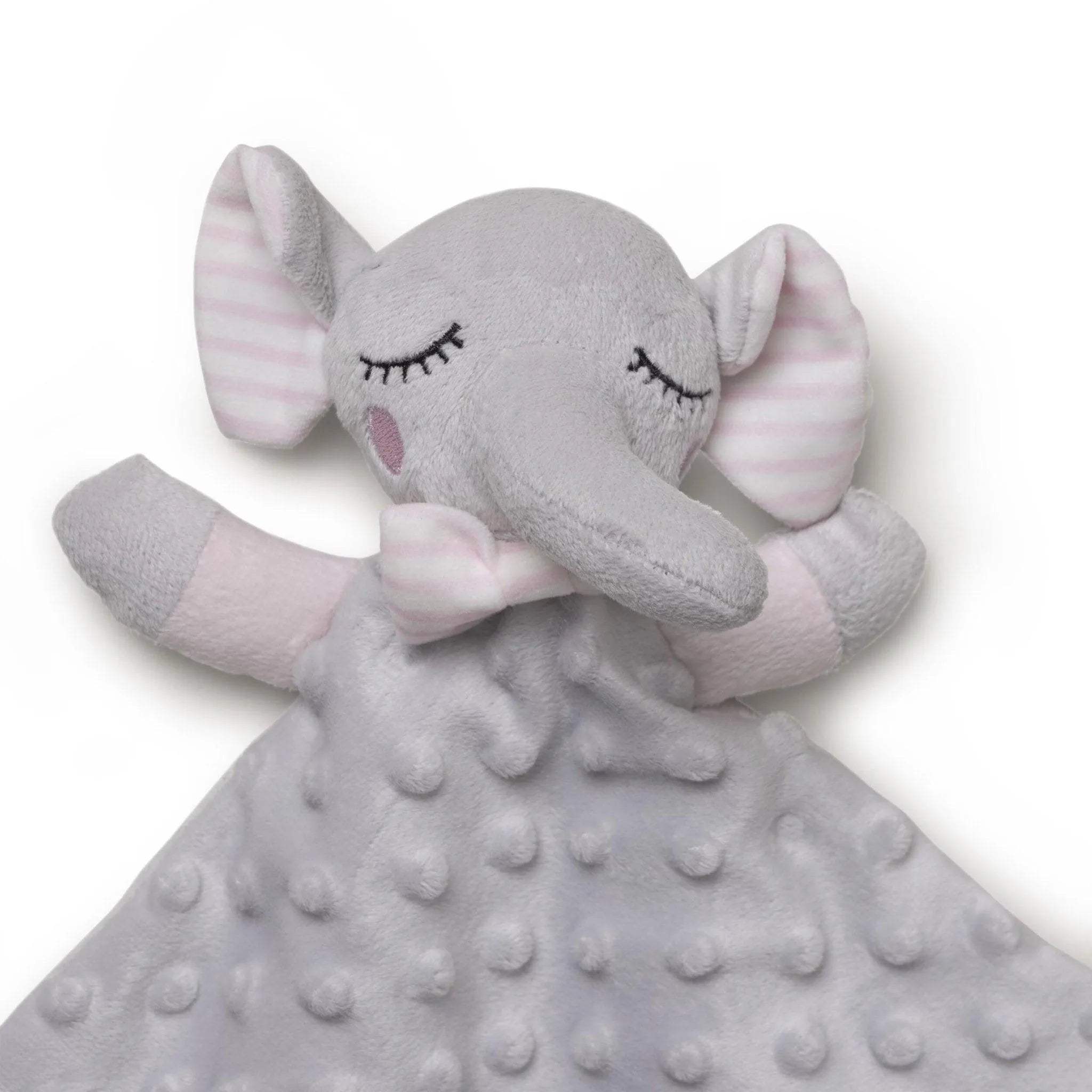 Ensemble Cape de Bain et Dou Dou Bco/Éléphant Rose - Interbaby - pour bébé Maroc -www.babyboss.ma