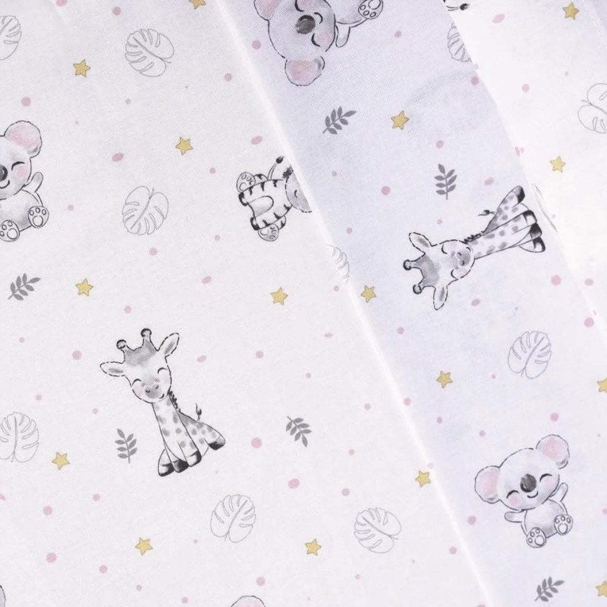 Ensemble de 3 pièces de drapsen coton Interbaby - Interbaby - pour bébé Maroc -www.babyboss.ma
