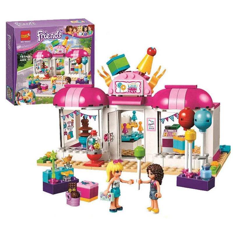 Ensemble de construction «Friends» préparations de fête, 181 pièces - babyboss toys - pour bébé Maroc -www.babyboss.ma