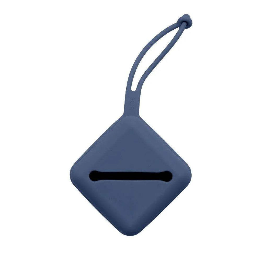 Étui à sucette BIBS steel bleu - Bibs - pour bébé Maroc -www.babyboss.ma