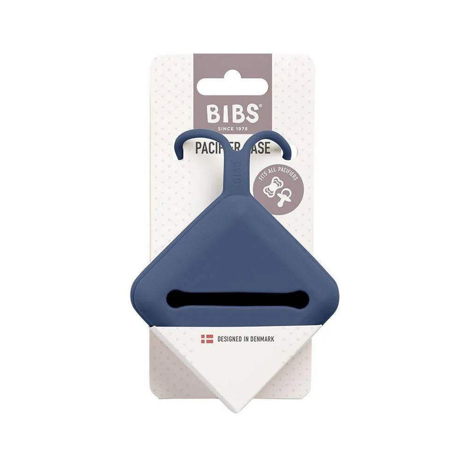 Étui à sucette BIBS steel bleu - Bibs - pour bébé Maroc -www.babyboss.ma
