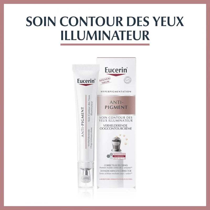 Eucerin Anti-pigment Soin Contour Des Yeux Illuminateur 15ml - Eucerin - pour bébé Maroc -www.babyboss.ma