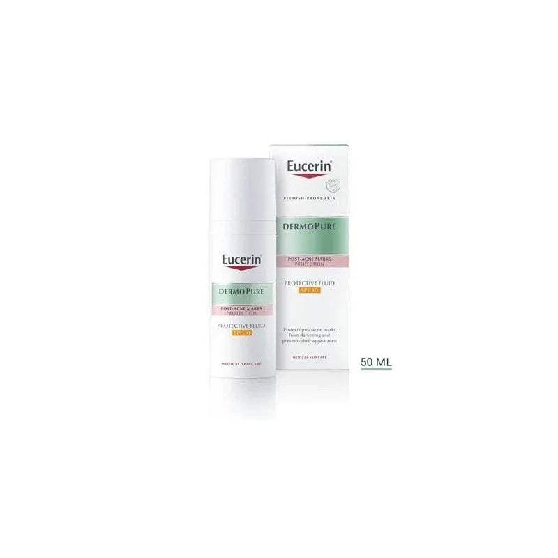 Eucerin Dermo Purifyer UV Sun Fluide SPF30 50ml - Eucerin - Soin de visage pour bébé Maroc -www.babyboss.ma