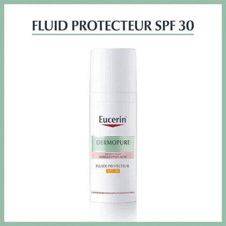 Eucerin Dermo Purifyer UV Sun Fluide SPF30 50ml - Eucerin - Soin de visage pour bébé Maroc -www.babyboss.ma