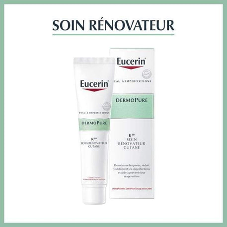 Eucerin DermoPure EUCERIN K10 Soin Rénovateur Cutané 40ml - Eucerin - pour bébé Maroc -www.babyboss.ma
