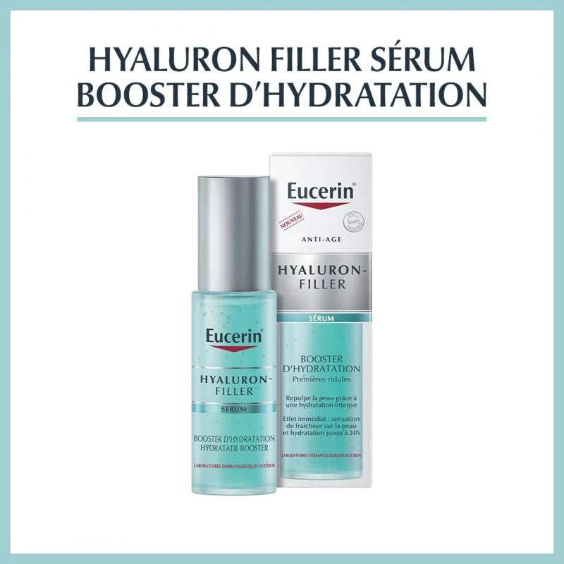 EUCERIN HYALURON-FILLER + 3x EFFECT Sérum Booster d'Hydratation - Eucerin - pour bébé Maroc -www.babyboss.ma