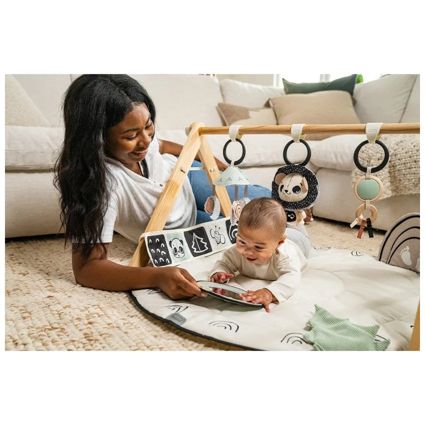 Tapis D’Eveil luxe en bois black and white – Tiny Love - TINY LOVE - pour bébé Maroc -www.babyboss.ma