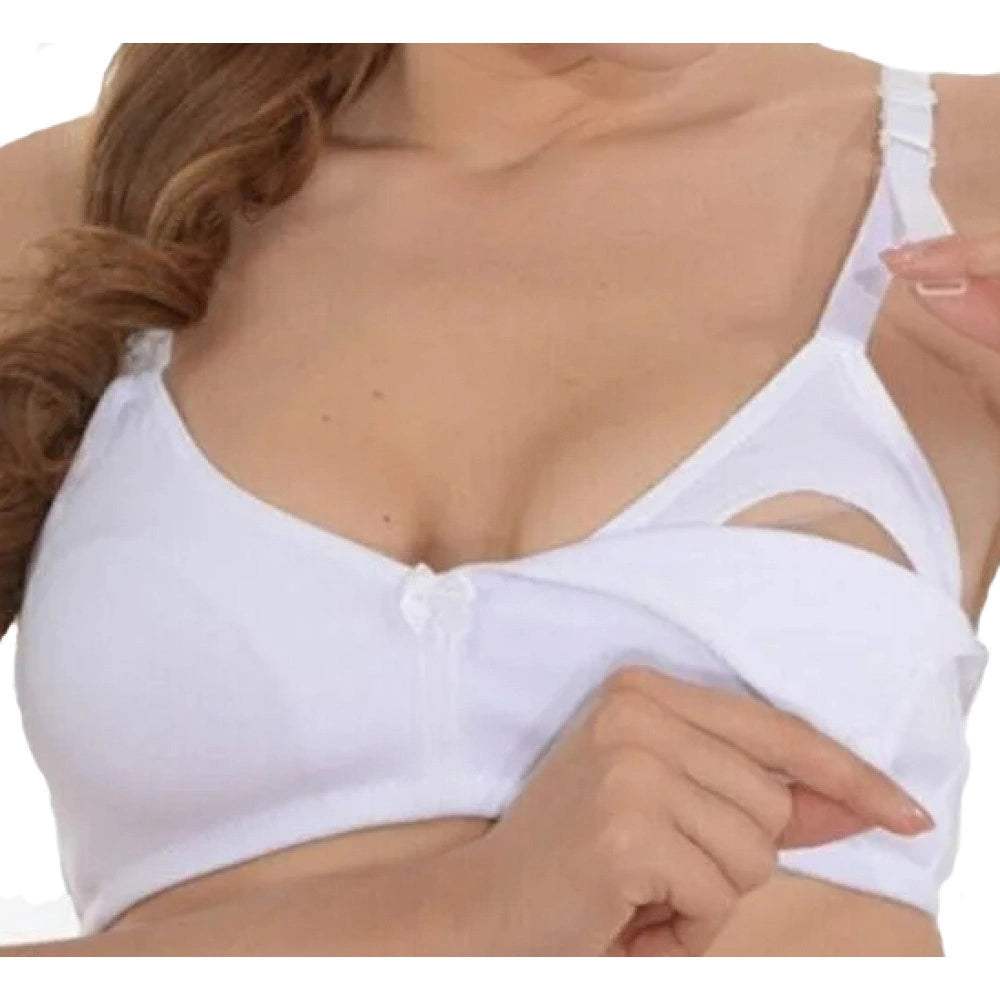 Soutien-gorge allaitement blanc - Caramell - Soutien-gorge pour bébé Maroc -www.babyboss.ma