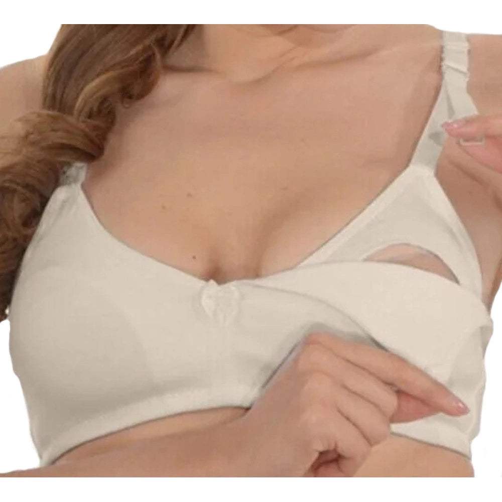 Soutien-gorge allaitement écru - Caramell - Soutien-gorge pour bébé Maroc -www.babyboss.ma