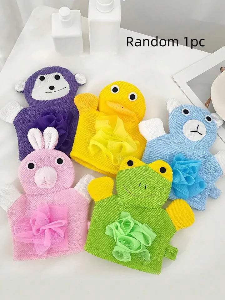 Gants De Bain Pour Enfant - 1 Pièce - Babyboss.ma - pour bébé Maroc -www.babyboss.ma