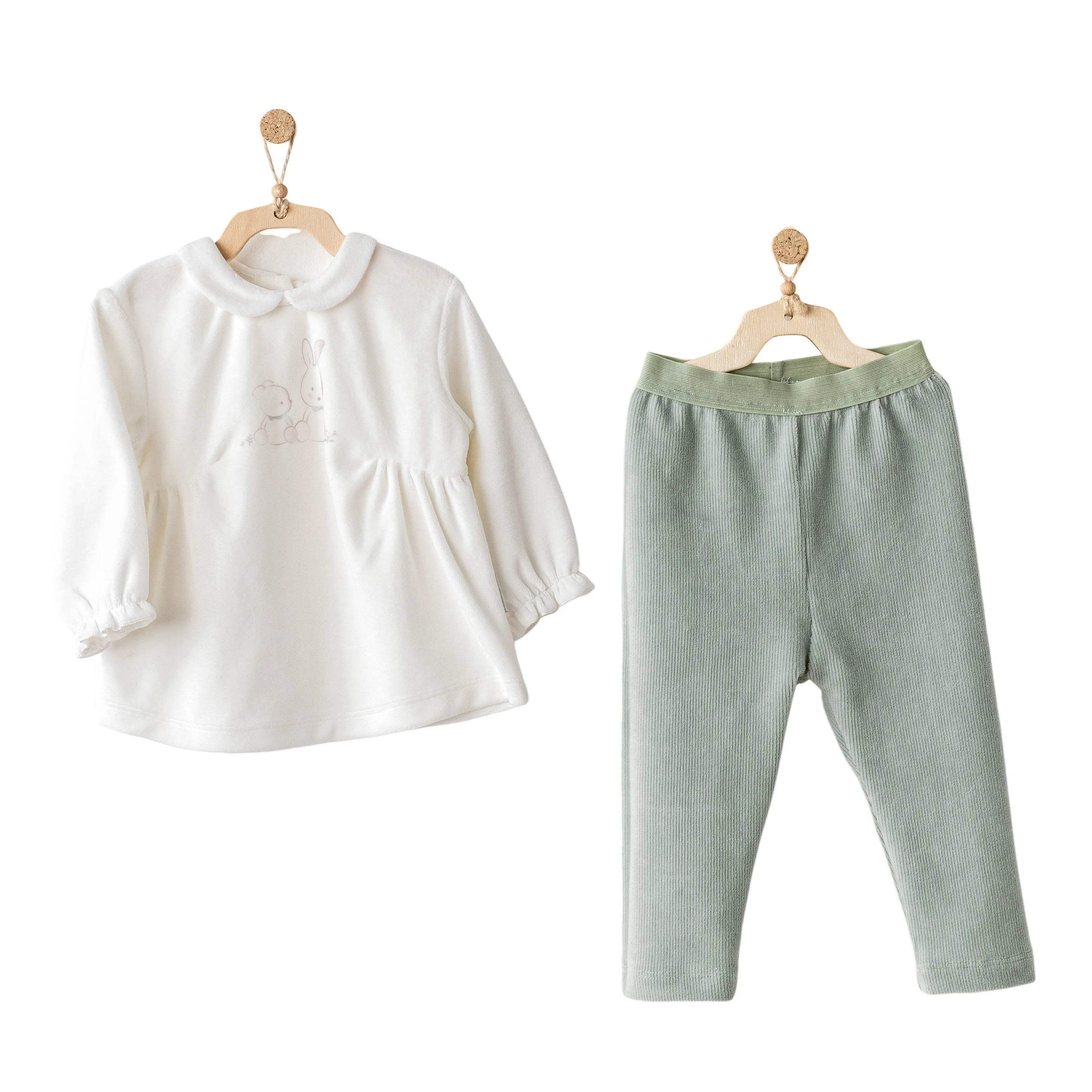 ensemble andywawa en velour - Andywawa - pour bébé Maroc -www.babyboss.ma
