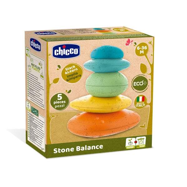 Galets en Équilibre Eco+ Chicco - Chicco - Jouets Sensoriels pour bébé Maroc -www.babyboss.ma