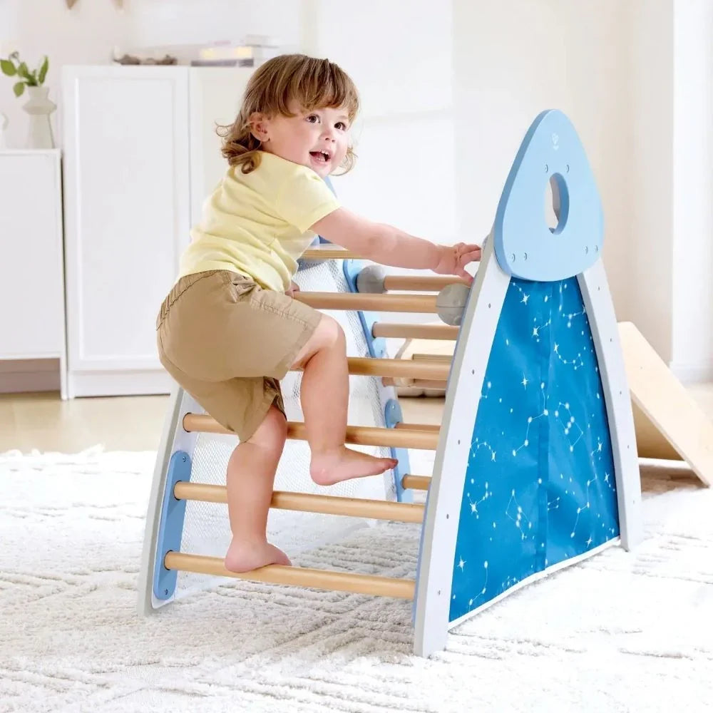 Hape منطقة لعب للتسلق ومنزلق 4 في 1 - 2-3 سنوات