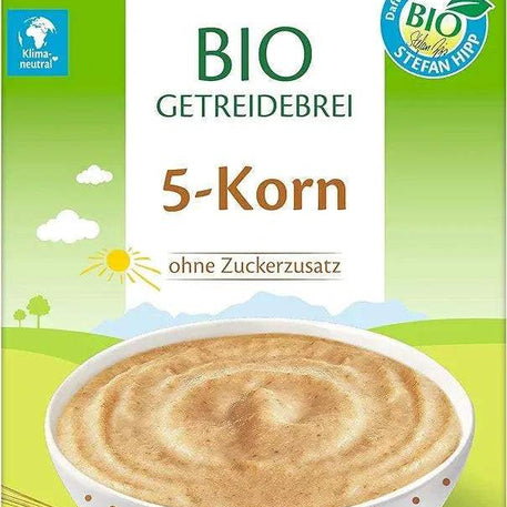 Hipp Bouillie de Céréales Bio 5 Grains, 200g 6mois+ - Hipp - pour bébé Maroc -www.babyboss.ma