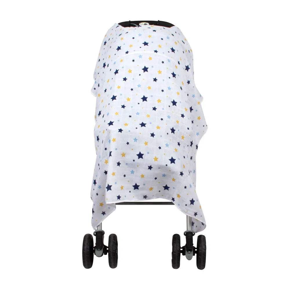 Housse de poussette en mousseline - sevibebe - pour bébé Maroc -www.babyboss.ma