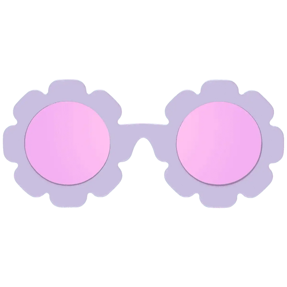 Lunettes de Soleil Babiators - Irresistible Iris Flower | Lavender Polarized Mirrored Lenses - Babiators Sunglasses - Sunglasses pour bébé Maroc -www.babyboss.ma