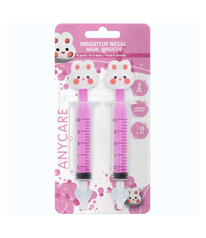 Irrigateurs Nasales Lapins Anycare - Anycare - Hygiène et Soin pour bébé Maroc -www.babyboss.ma