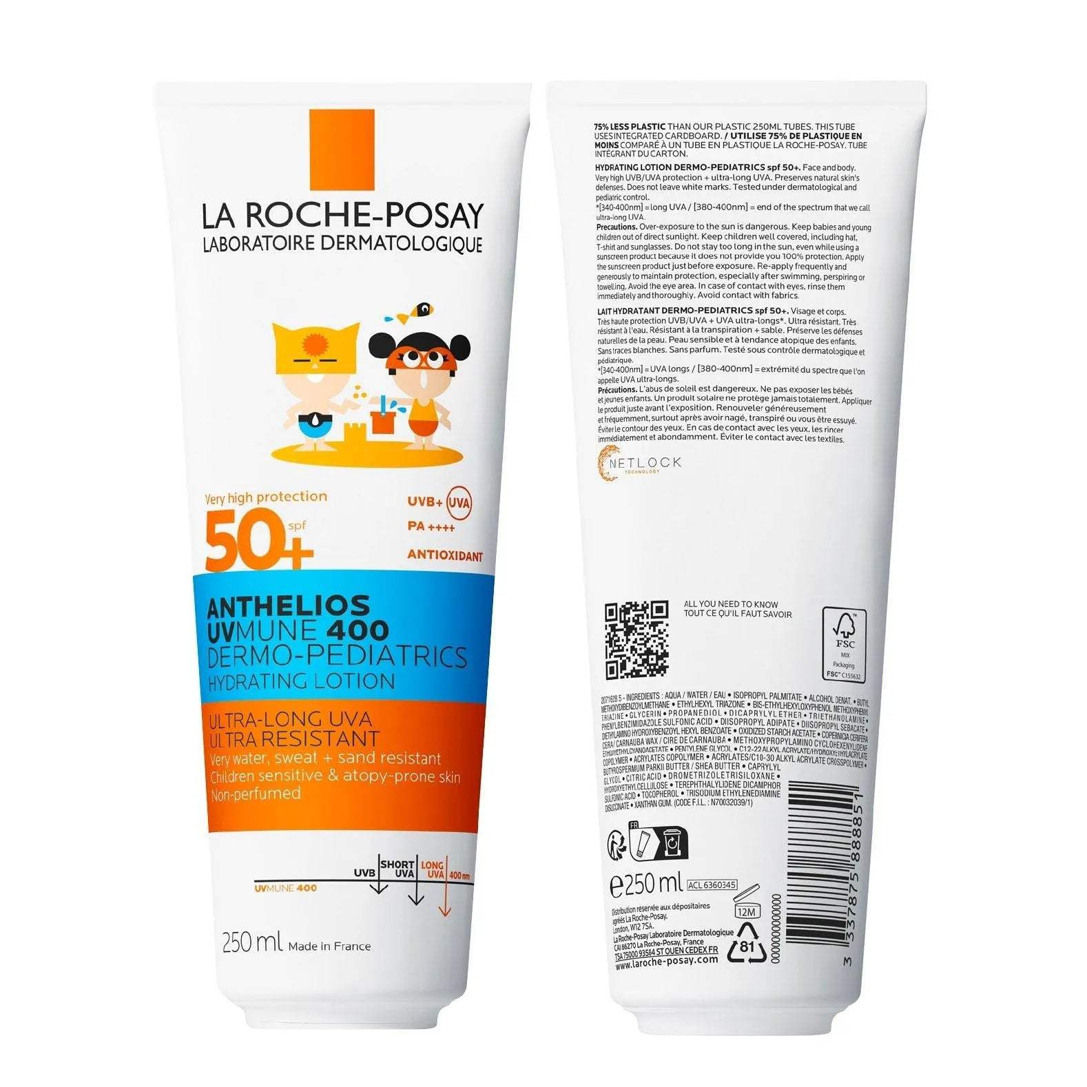 La Roche Posay Anthelios Milk Dermo Pediatrics SPF50+ 250ML - BABYBOSS - La Roche Posay - للأطفال المغرب