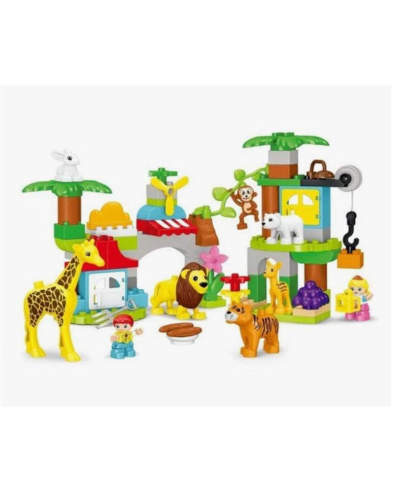 Blocks Creative Zoo +3ans - 78 Pièces - Kids Home - Blocs de construction pour bébé Maroc -www.babyboss.ma