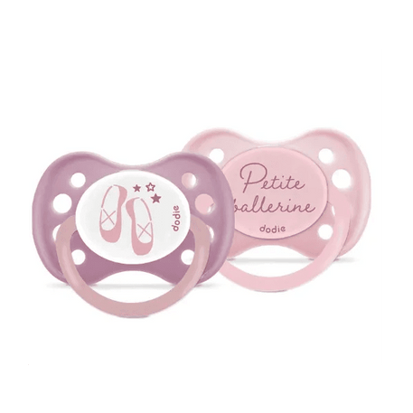 Lot de 2 Sucettes Anatomiques Dodie Silicone 18m+ - Bébé chat & Mini poule - Dodie - Sucettes pour bébé Maroc -www.babyboss.ma