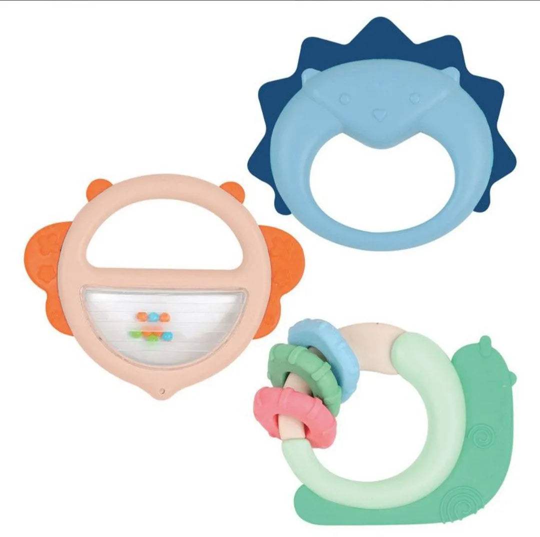 Ludi trio de jouet hochets - Ludi - pour bébé Maroc -www.babyboss.ma
