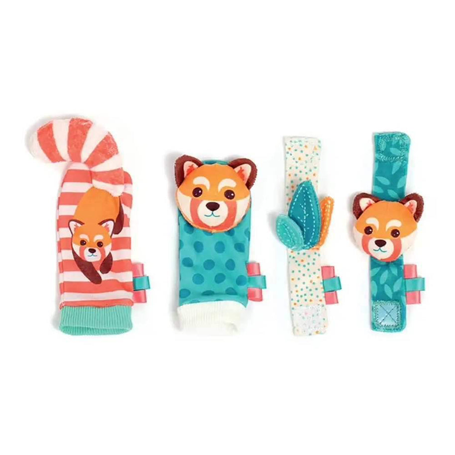 Ludi Hochets Pieds et Mains pour Bébé 3m+ - Ludi - Hochets pour bébé Maroc -www.babyboss.ma