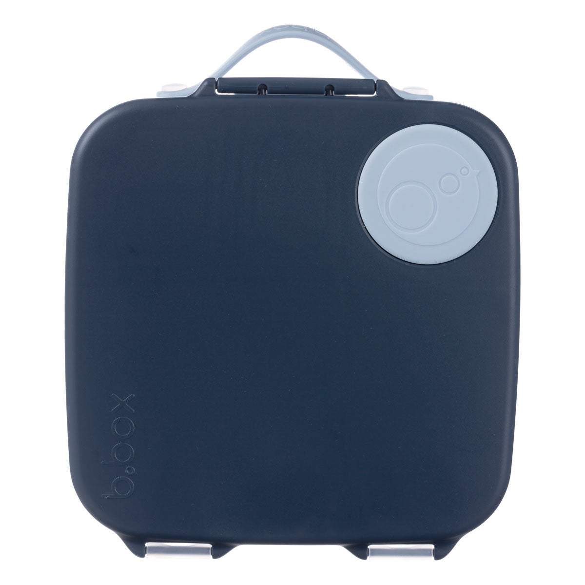 b.box lunchbox 2 L Midnight, boîte repas bleu nuit à bouton et poignée bleu-gris – Babyboss.ma