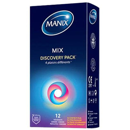 Manix Tentations Kit Découverte – 12 Piéces - Manix - pour bébé Maroc -www.babyboss.ma