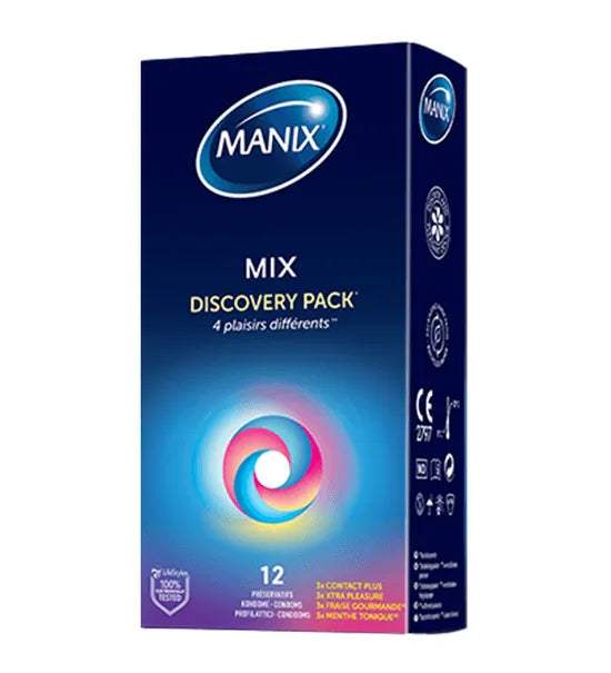 Manix Tentations Kit Découverte – 12 Piéces - Manix - pour bébé Maroc -www.babyboss.ma