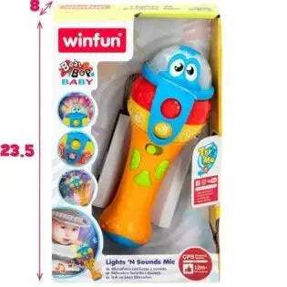 Micro avec son et lumière – Winfun - Winfun - pour bébé Maroc -www.babyboss.ma