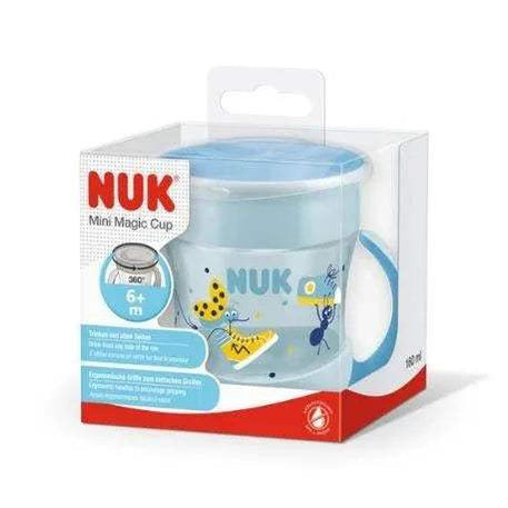 Mini Magic Cup Tasse antifuite NUK Bleu - NUK - pour bébé Maroc -www.babyboss.ma