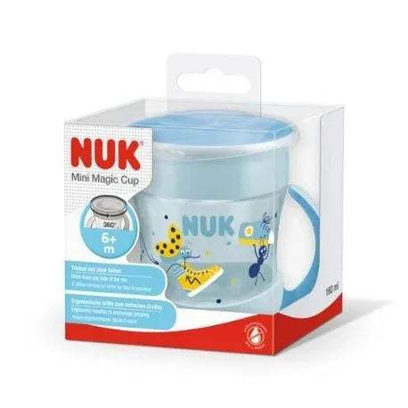 Mini Magic Cup Tasse antifuite NUK Bleu - NUK - pour bébé Maroc -www.babyboss.ma
