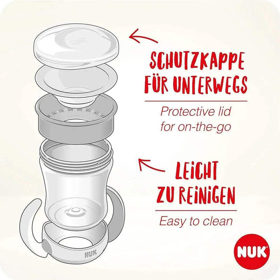 Mini Magic Cup Tasse antifuite NUK vert - NUK - pour bébé Maroc -www.babyboss.ma