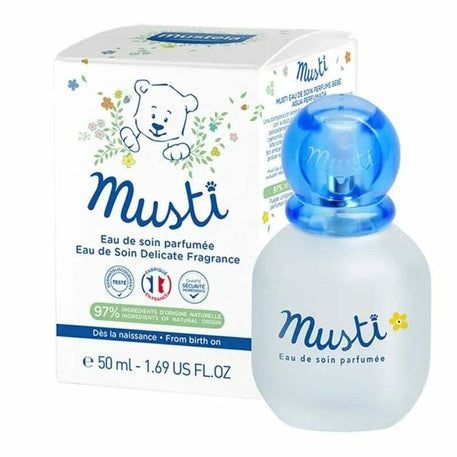Mustela Musti Eau de Soin Parfumée 50ML - Mustela - Hygiène et Soin pour bébé Maroc -www.babyboss.ma