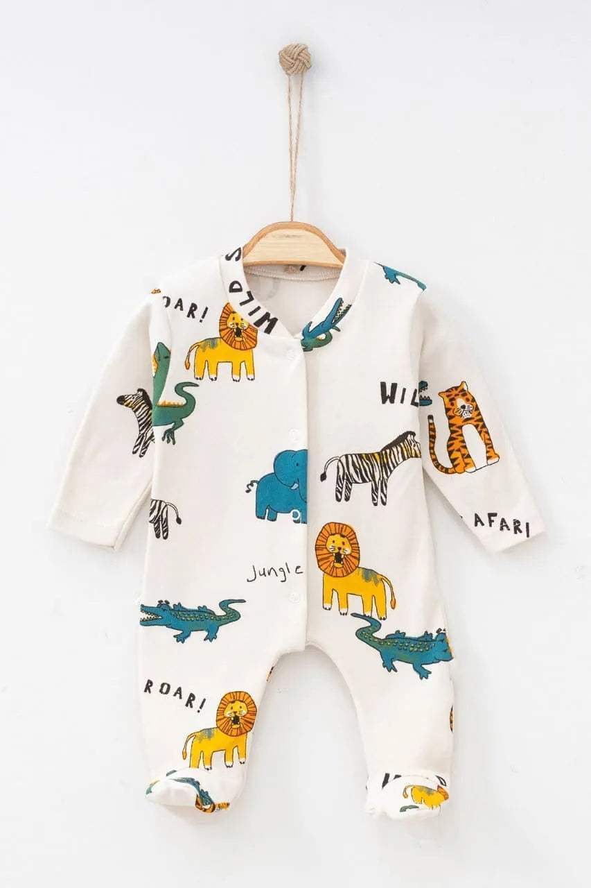 Nayinom Grenouillère pour Bebe biege - Babyboss.ma - pour bébé Maroc -www.babyboss.ma