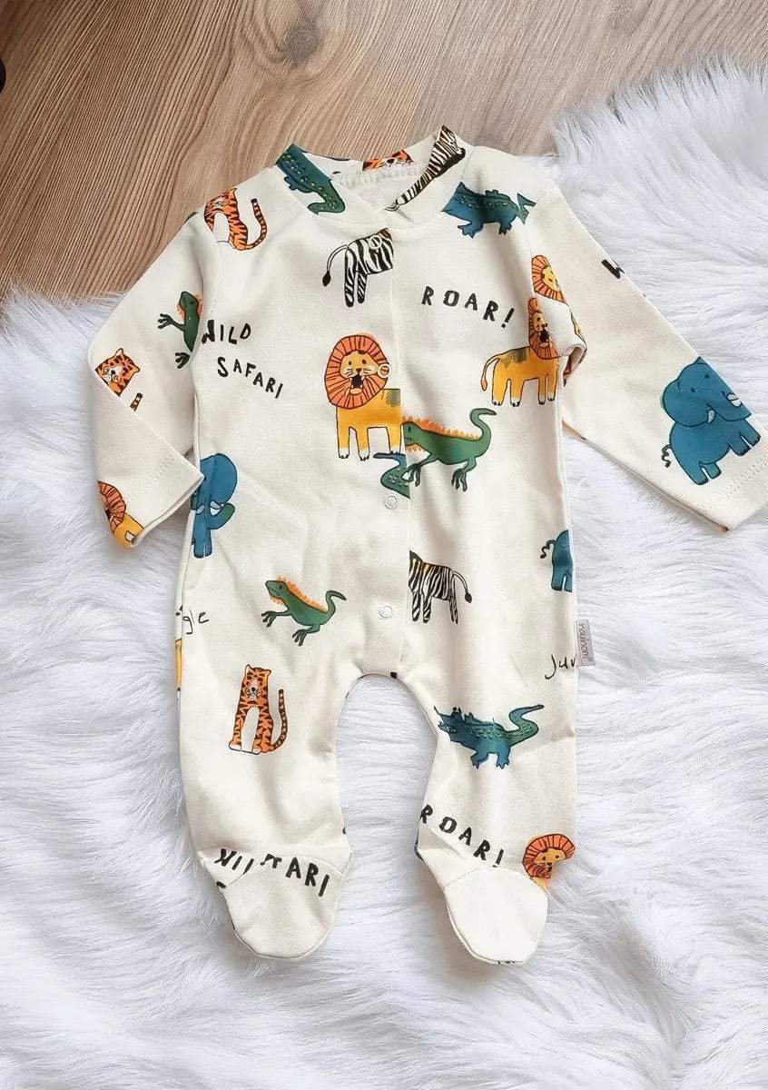 Nayinom Grenouillère pour Bebe biege - Babyboss.ma - pour bébé Maroc -www.babyboss.ma