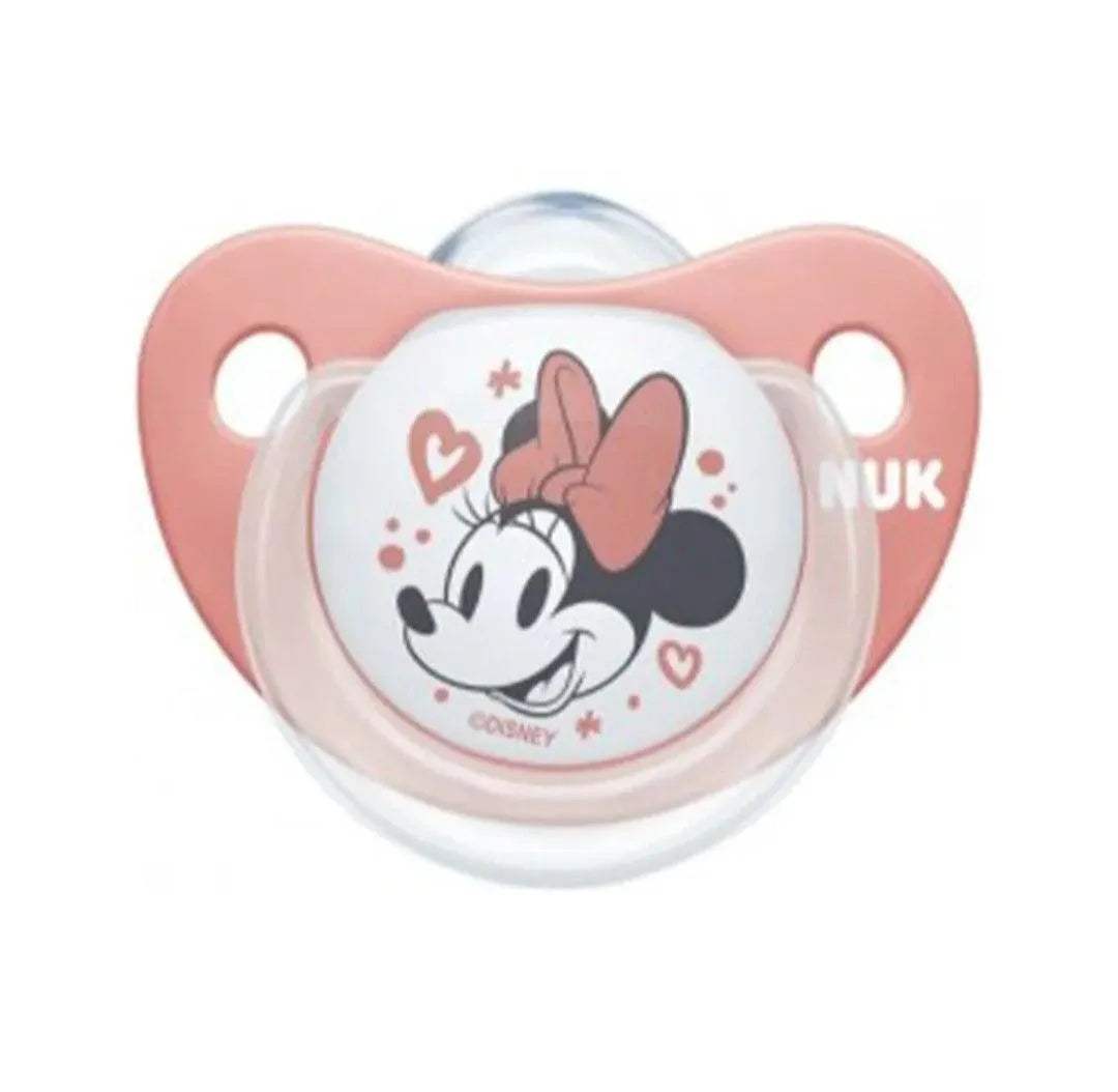 Nuk Sucette en silicone mois – Minnie - NUK - pour bébé Maroc -www.babyboss.ma