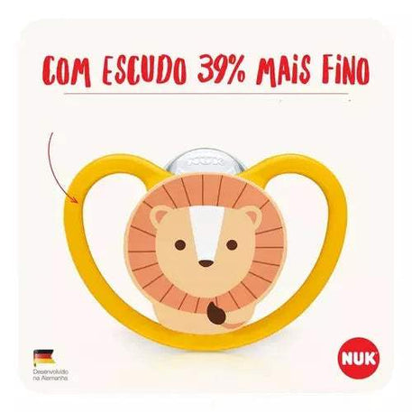 NUK Sucette Space avec Boite 6-18Mois - NUK - pour bébé Maroc -www.babyboss.ma