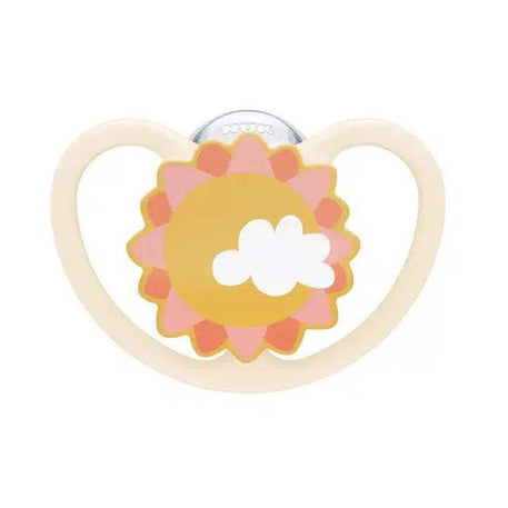 Nuk Sucette Space Silicone sunny 0-6 Mois - NUK - pour bébé Maroc -www.babyboss.ma