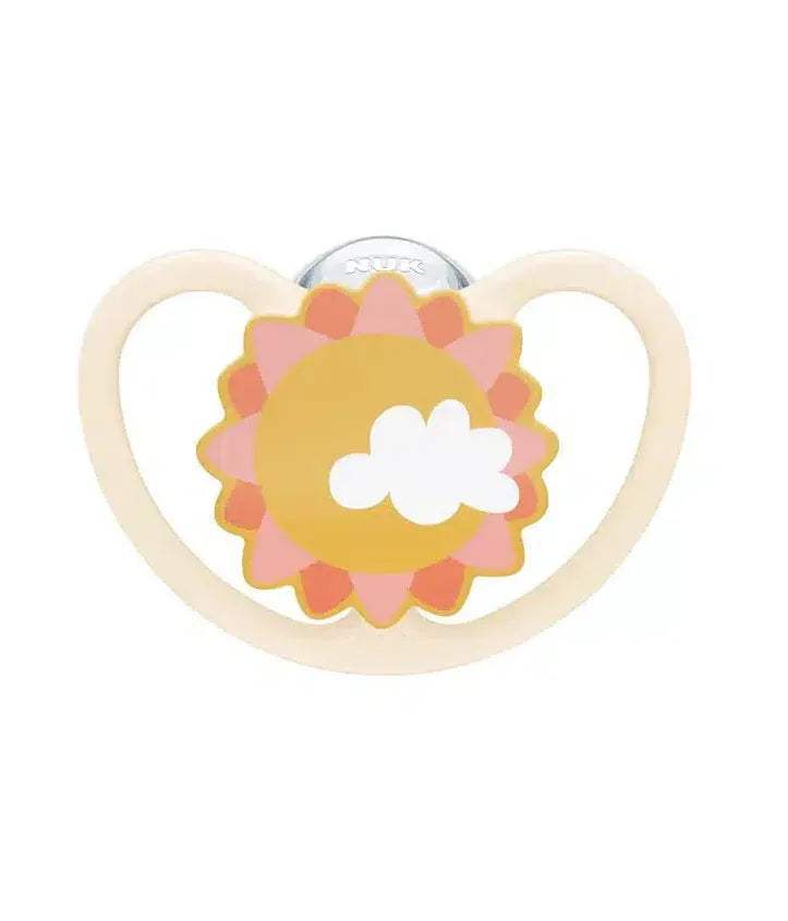 Nuk Sucette Space Silicone sunny 0-6 Mois - NUK - pour bébé Maroc -www.babyboss.ma