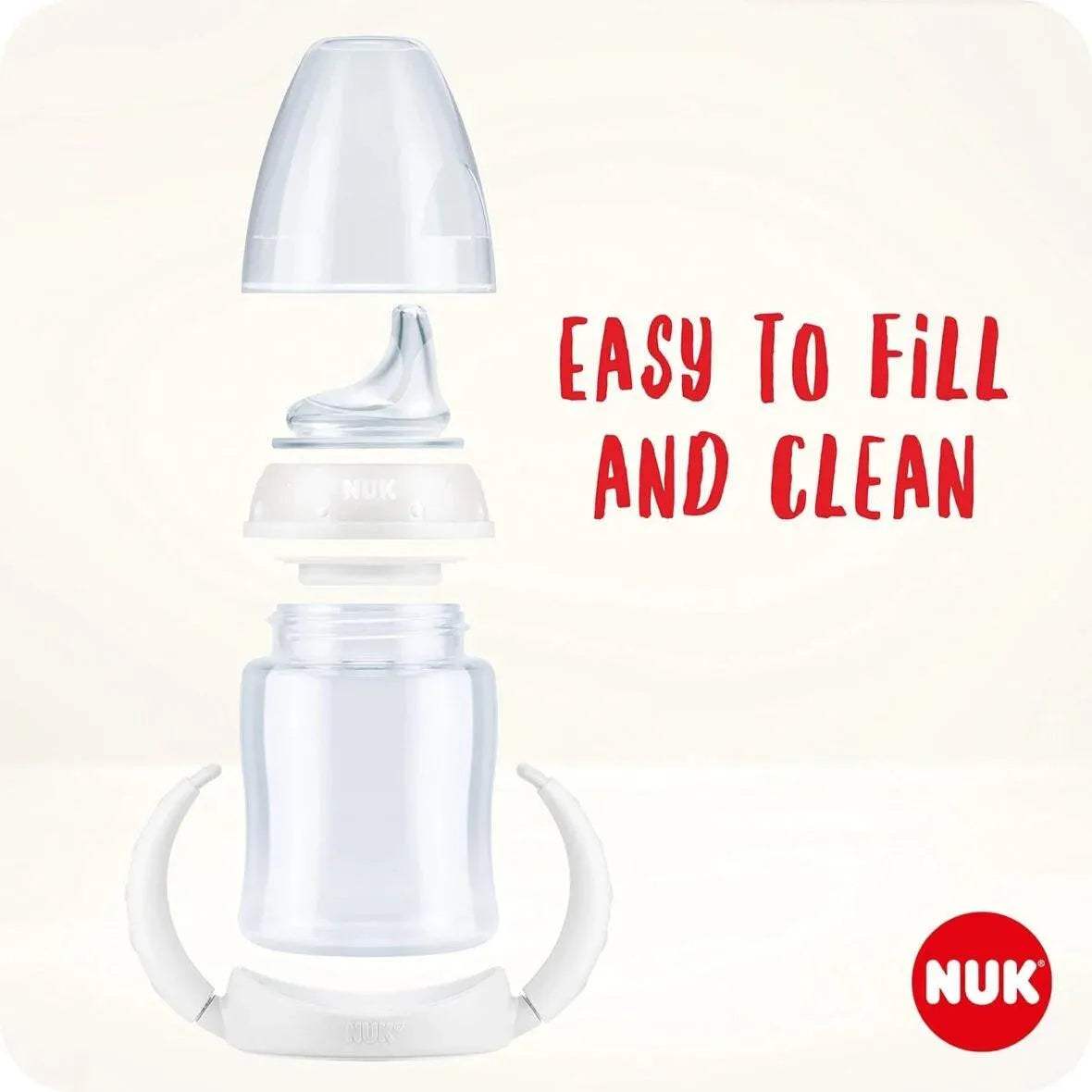 Nuk Tasse d’apprentissage minnie 6-18mois 150ml rouge - NUK - pour bébé Maroc -www.babyboss.ma