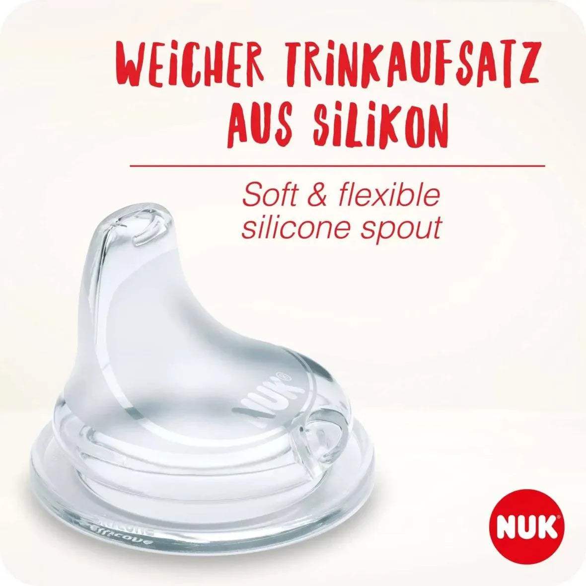 Nuk Tasse d’apprentissage minnie 6-18mois 150ml rouge - NUK - pour bébé Maroc -www.babyboss.ma