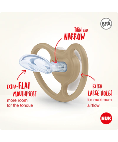 Sucette Nuk en Silicone - Mikey