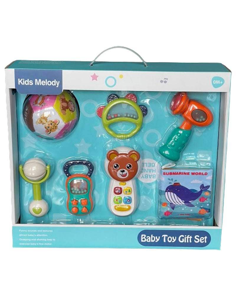 Kids Melody Coffret d'Éveil Naissance 0M+ - Marron - Kids Melody - Coffrets Cadeaux D'éveil pour bébé Maroc -www.babyboss.ma