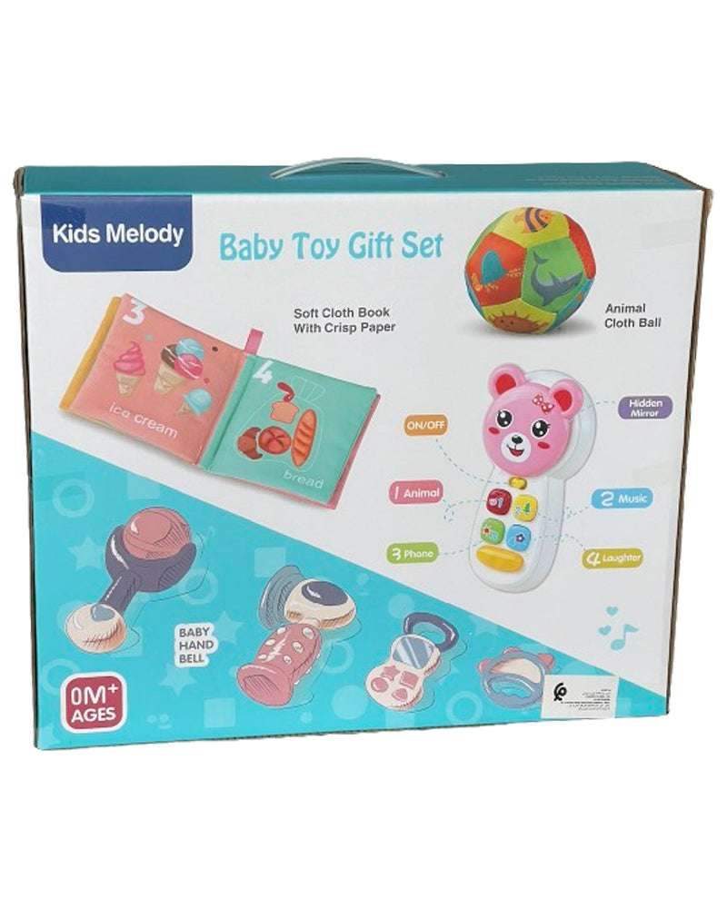 Kids Melody Coffret d'Éveil Naissance 0M+ - Marron - Kids Melody - Coffrets Cadeaux D'éveil pour bébé Maroc -www.babyboss.ma