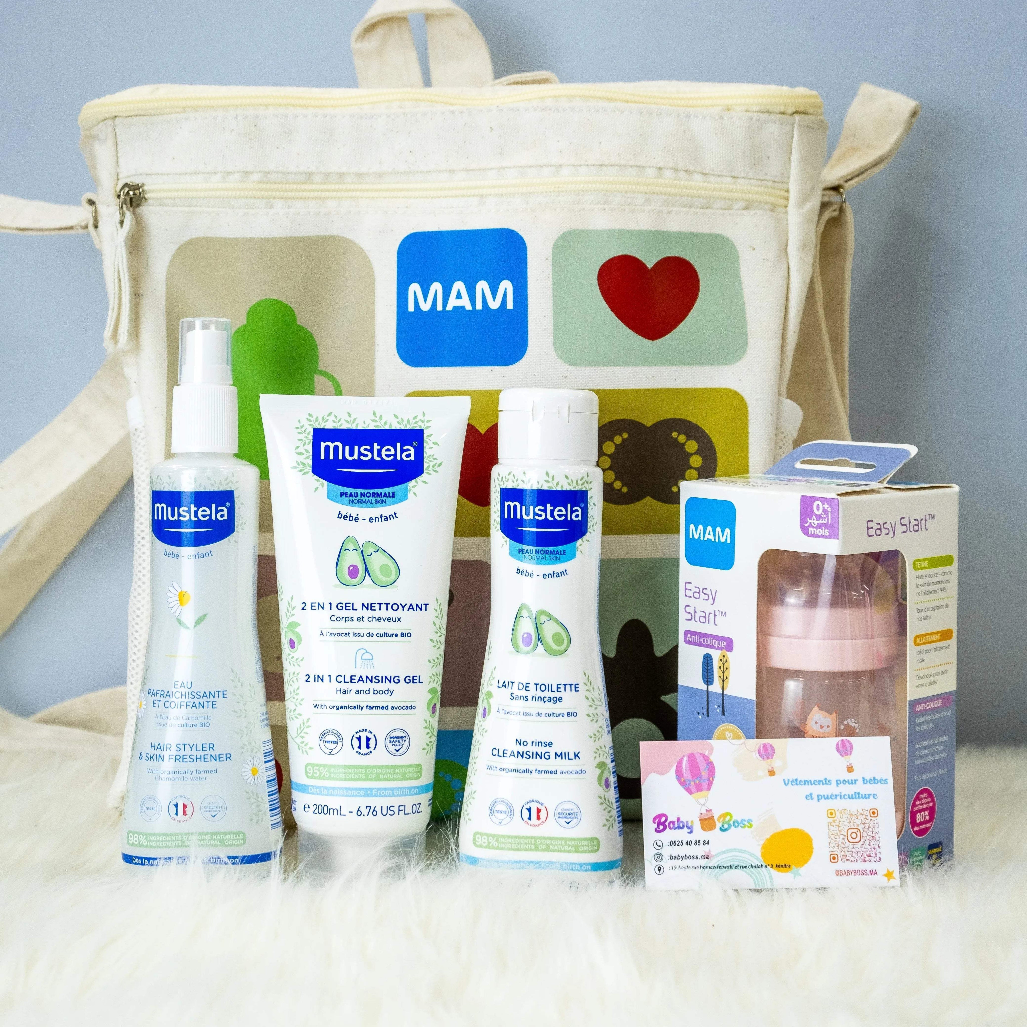 Pack mustela essentiel - Mustela - pour bébé Maroc -www.babyboss.ma