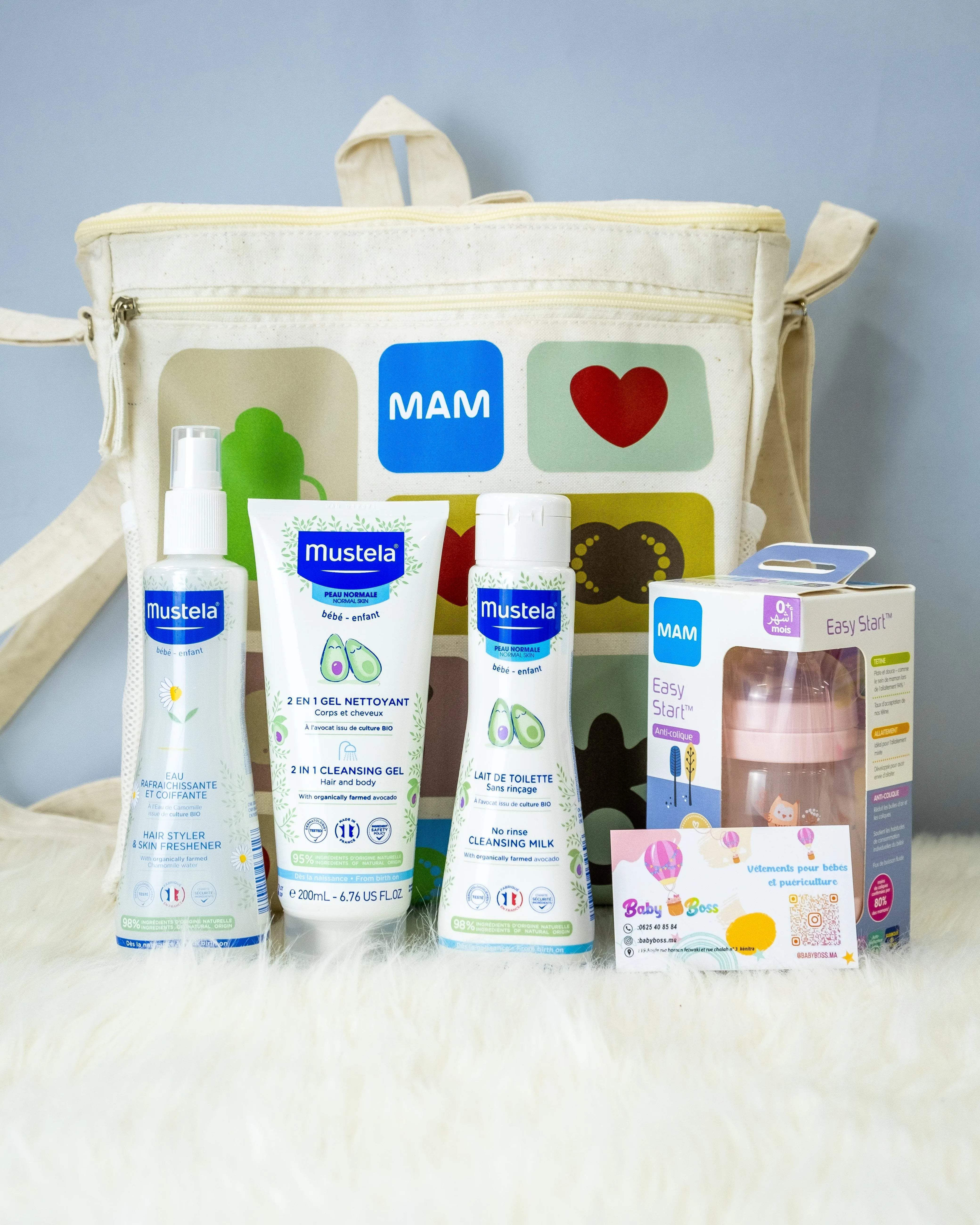Pack mustela essentiel - Mustela - pour bébé Maroc -www.babyboss.ma